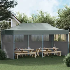 vidaXL Tente de réception pliable avec parois 3x6 m