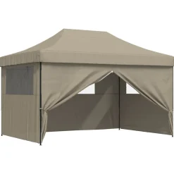 vidaXL Tente de réception pliable escamotable 4 parois latérales