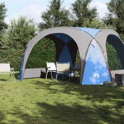 Loisirs De Plein Air-vidaXL Tente de réception imperméable Bleu