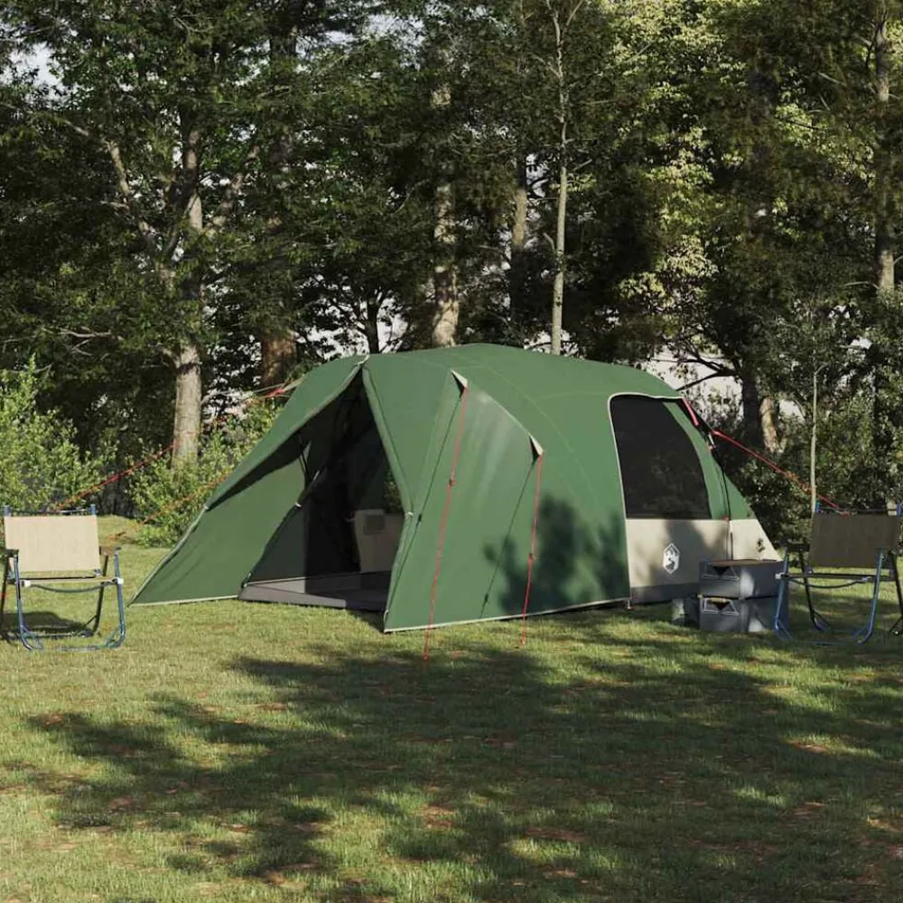 vidaXL Tente Dôme 4-Personnes avec toit 455 x 252 x 178 cm