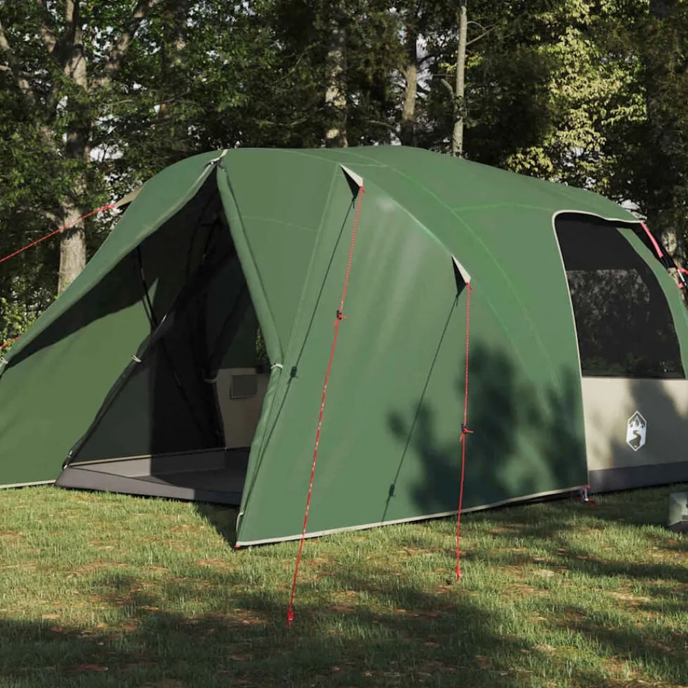 vidaXL Tente Dôme 4-Personnes avec toit 455 x 252 x 178 cm