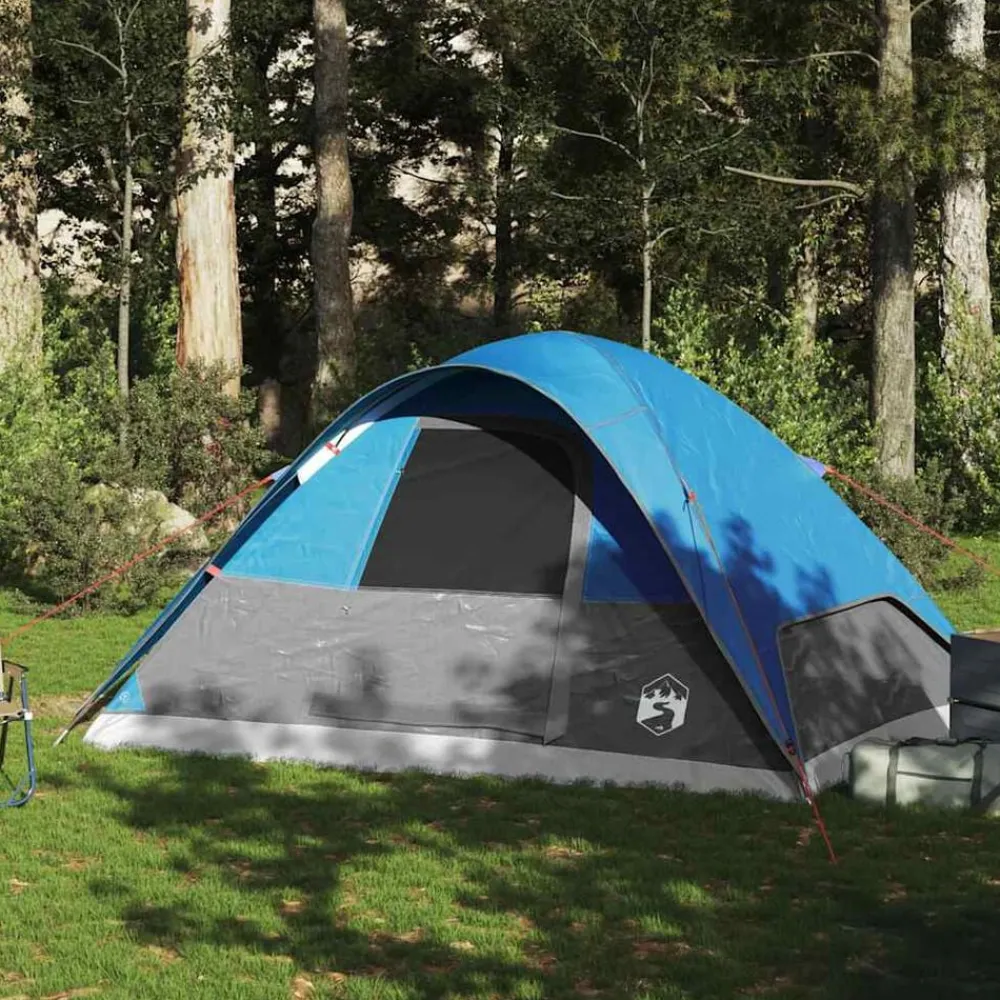 vidaXL Tente familiale à dôme 6 personnes imperméable