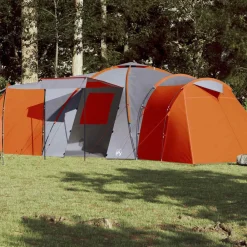 vidaXL Tente familiale à dôme 12 personnes imperméable