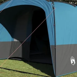 vidaXL Tente familiale 12 personnes et gris 760 x 645 x 230 cm