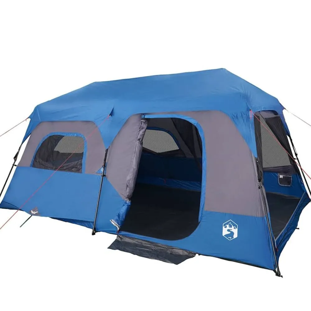 vidaXL Tente familiale 9 personnes libération rapide imperméable