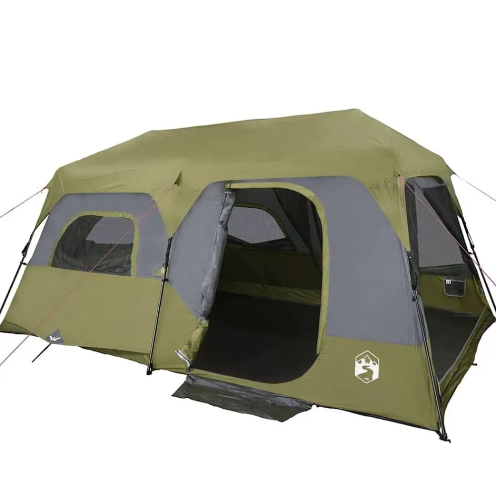 vidaXL Tente familiale 9 personnes libération rapide imperméable