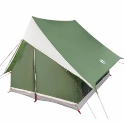 Loisirs De Plein Air-vidaXL Tente familiale avec toit et blanc 315 x 286 x 200 cm Vert