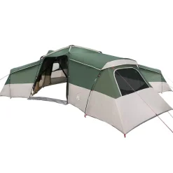 Loisirs De Plein Air-vidaXL Tente familiale avec toit 833 x 585 x 216 cm taffetas Vert
