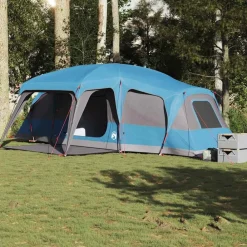 vidaXL Tente familiale avec dôme de porche 9personnes imperméable