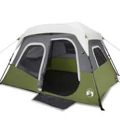 vidaXL Tente familiale avec LED 6 personnes libération rapide