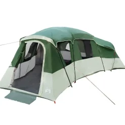 Loisirs De Plein Air-vidaXL Tente familiale avec toit 762 x 655 x 218 cm taffetas Vert