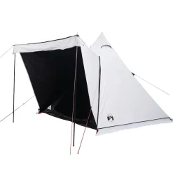 Loisirs De Plein Air-vidaXL Tente familiale tipi 6 personnes tissu occultant imperméable Blanc