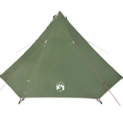 Loisirs De Plein Air-vidaXL Tente familiale tipi 8 personnes imperméable Vert