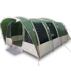 Loisirs De Plein Air-vidaXL Tente familiale tunnel 8 personnes imperméable Vert