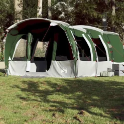 Loisirs De Plein Air-vidaXL Tente familiale tunnel 8 personnes imperméable Vert