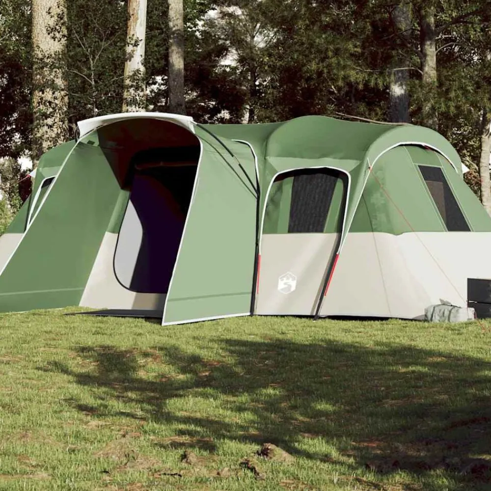 vidaXL Tente familiale tunnel 16 personnes imperméable