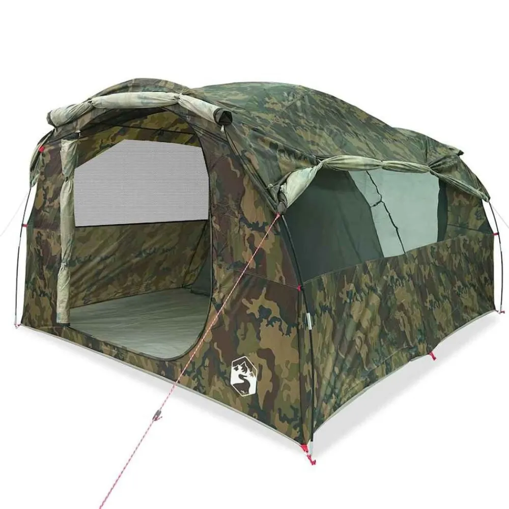 vidaXL Tente familiale tunnel 6 personnes imperméable