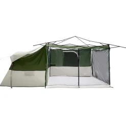 Loisirs De Plein Air-vidaXL Tente intérieure avec toit 520 x 520 x 190 cm taffetas Vert