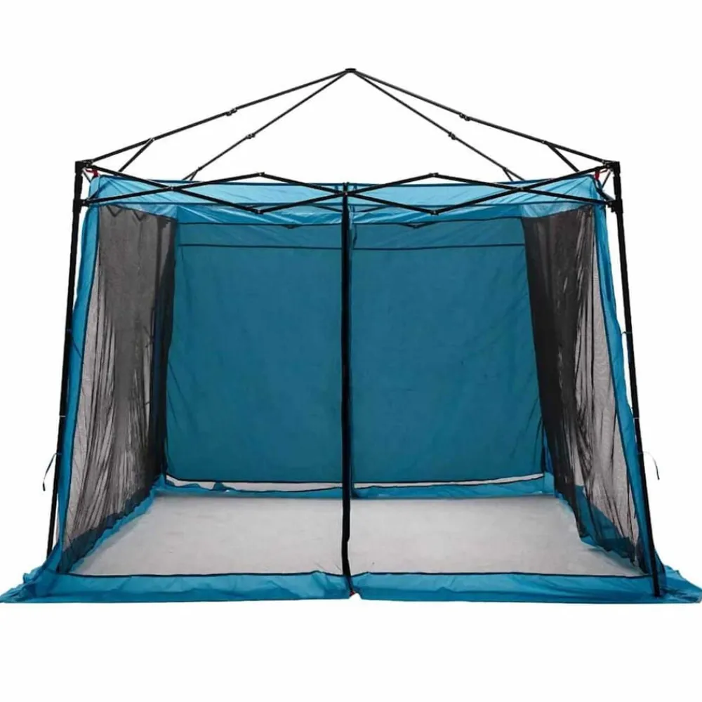Loisirs De Plein Air-vidaXL Tente intérieure avec toit 303 x 303 x 196 cm taffetas Bleu