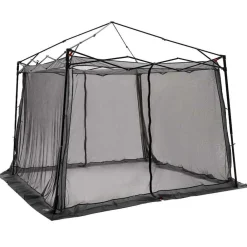 Loisirs De Plein Air-vidaXL Tente intérieure 303 x 303 x 196 cm taffetas Gris et orange