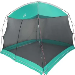 Loisirs De Plein Air-vidaXL Tente moustiquaire avec toit Vert Mer 320 x 320 x 218 cm Vert marin