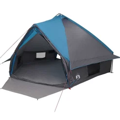 vidaXL Tente Teepee 10 personnes et gris 567 x 470 x 242 cm