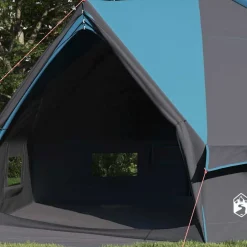 vidaXL Tente Teepee 10 personnes et gris 567 x 470 x 242 cm