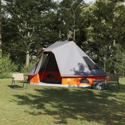 vidaXL Tente Tipi avec toit 466 x 310 x 240 cm taffetas