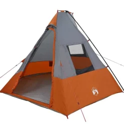 vidaXL Tente Tipi avec toit 383 x 338 x 217 cm taffetas
