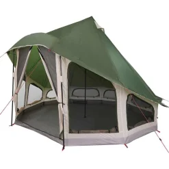 vidaXL Tente Tipi avec toit 404 x 370 x 270 cm taffetas