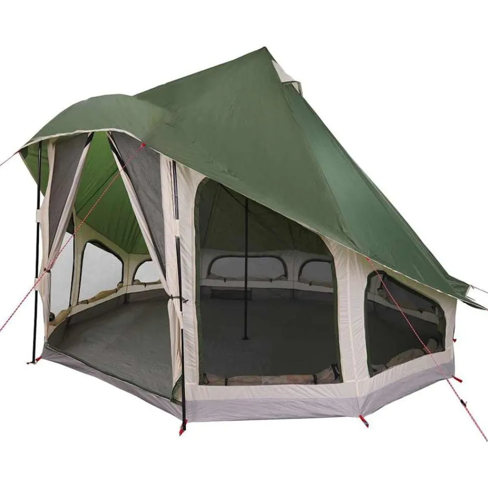 vidaXL Tente Tipi avec toit 404 x 370 x 270 cm taffetas