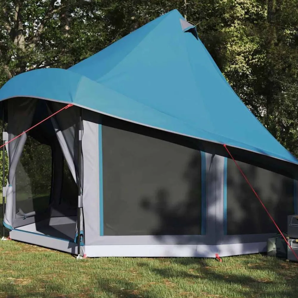 vidaXL Tente Tipi avec toit 404 x 370 x 270 cm taffetas