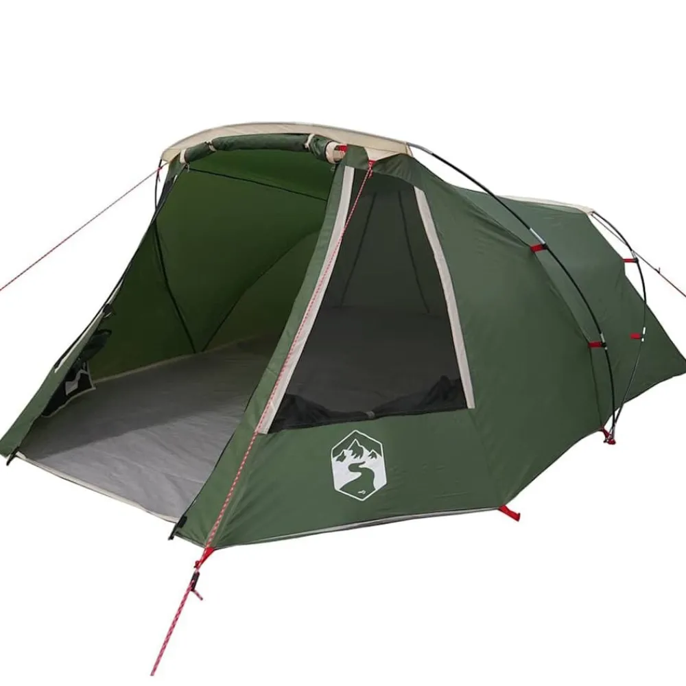 vidaXL Tente Tunnel 3 Personnes et blanc 328 x 228 x 115 cm