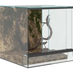 Articles Pour Animaux De Compagnie-vidaXL Terrarium avec stockage Transparent 30 x 30 x 30 cm Verre
