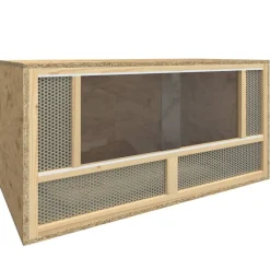 Articles Pour Animaux De Compagnie-vidaXL Terrarium Bois d'ingénierie 80x40x40 cm