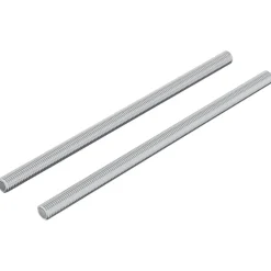 Accessoires De Quincaillerie-vidaXL Tige filetée 2 pcs Argenté 6 x 120 mm Acier