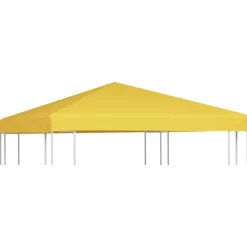 vidaXL Toile de toit de belvédère 270 g/m² 3x3 m