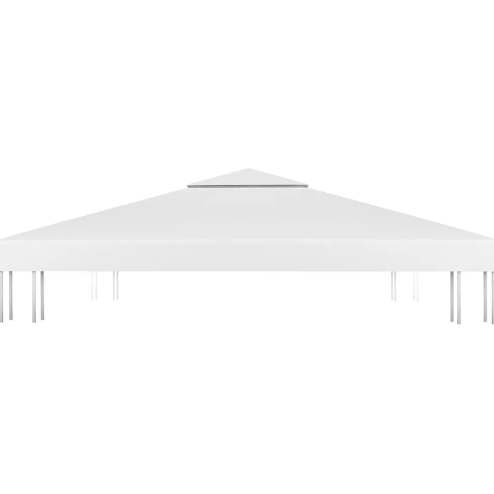 vidaXL Toile de toit de belvédère 2 niveaux 310 g/m² 3x3 m
