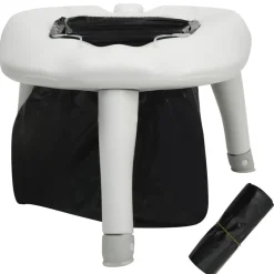 Loisirs De Plein Air-vidaXL Toilette de camping avec sacs 200 kg