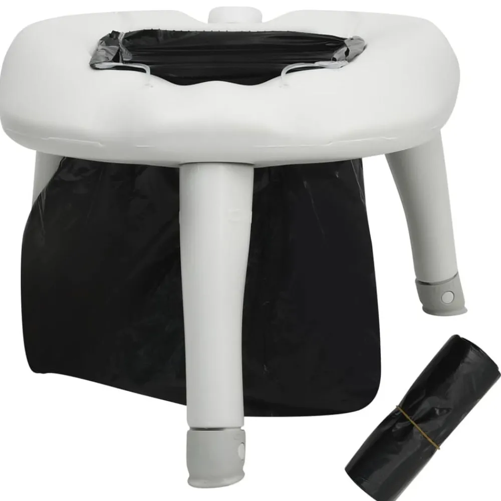 Loisirs De Plein Air-vidaXL Toilette de camping avec sacs 200 kg