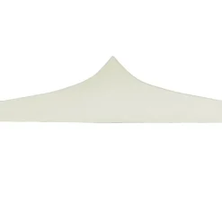 Pelouses & Jardins-vidaXL Toit de tente de réception 3 x 3 m Crème Cr&egrave;me