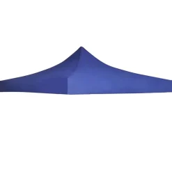 Pelouses & Jardins-vidaXL Toit de tente de réception 3 x 3 m Bleu