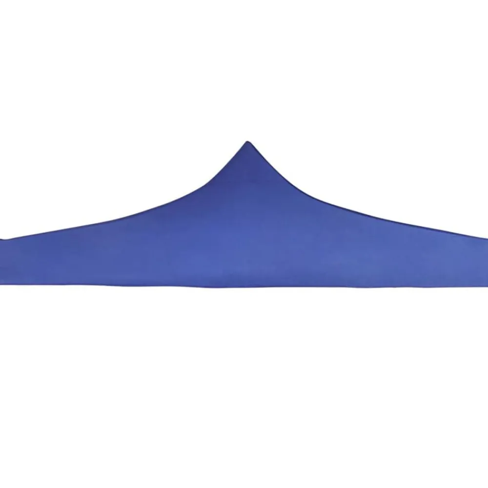 Pelouses & Jardins-vidaXL Toit de tente de réception 3 x 3 m Bleu
