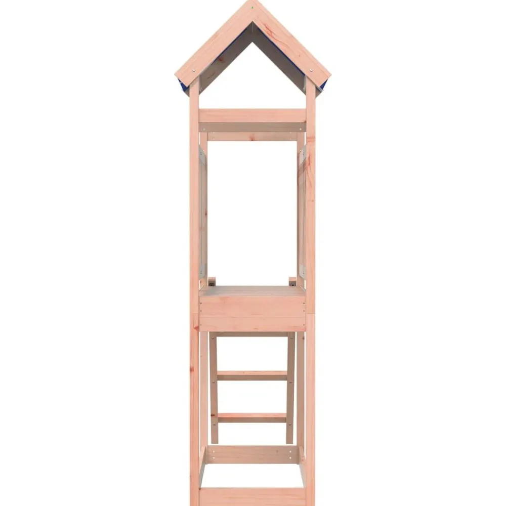 Jeux De Plein Air-vidaXL Tour de jeu Marron 52,5 x 110,5 x 215 cm Bois solide de Douglas