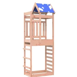 vidaXL Tour de jeu Marron 85 x 52,5 x 239 cm Bois solide de Douglas
