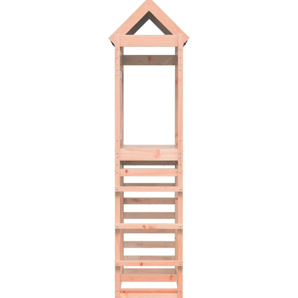 vidaXL Tour de jeu Marron 85 x 52,5 x 239 cm Bois solide de Douglas