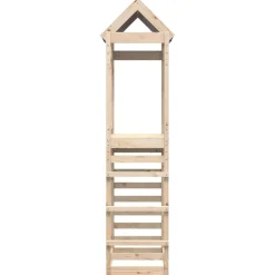 Jeux De Plein Air-vidaXL Tour de jeu Marron 85 x 52,5 x 239 cm Pin massif