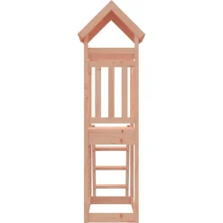 vidaXL Tour de jeu Marron 110,5 x 52,5 x 214 cm Bois solide de Douglas