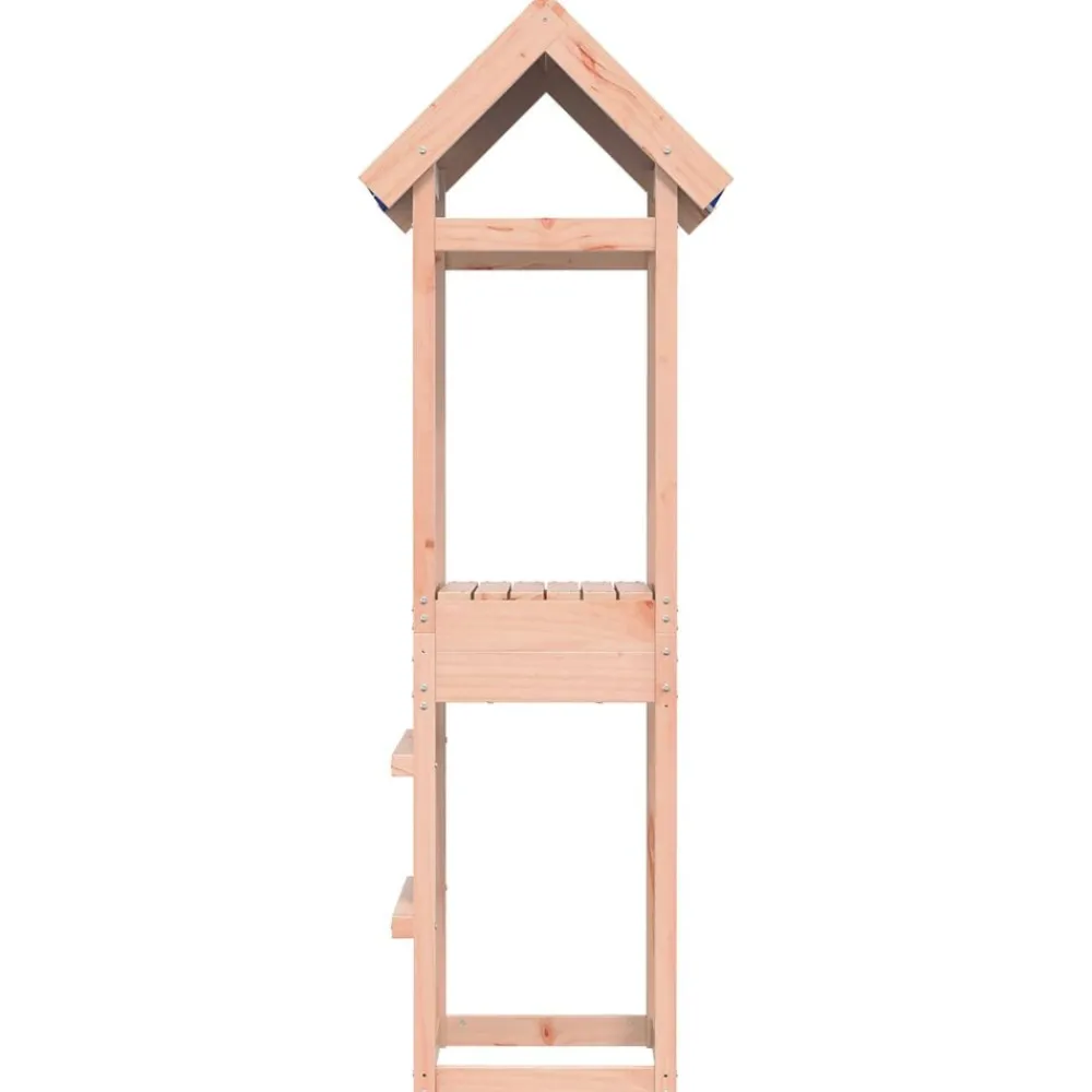 vidaXL Tour de jeu Marron 52,5 x 46,5 x 195 cm Bois solide de Douglas