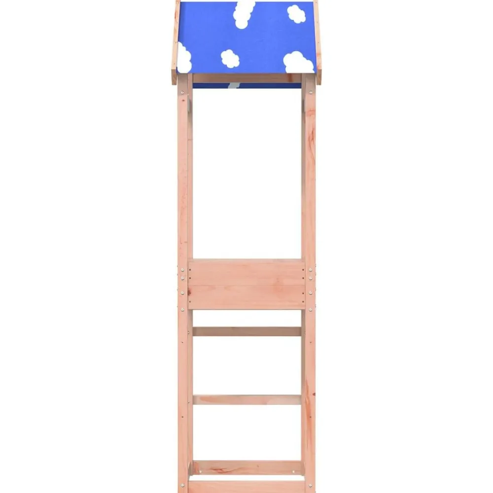 vidaXL Tour de jeu Marron 52,5 x 46,5 x 195 cm Bois solide de Douglas